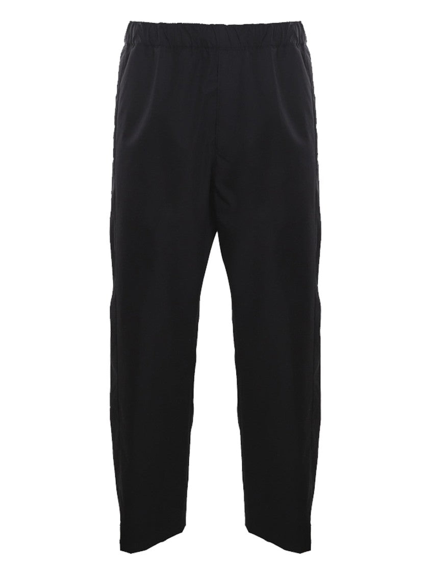 Alexander Mcqueen Black Cotton Trousers