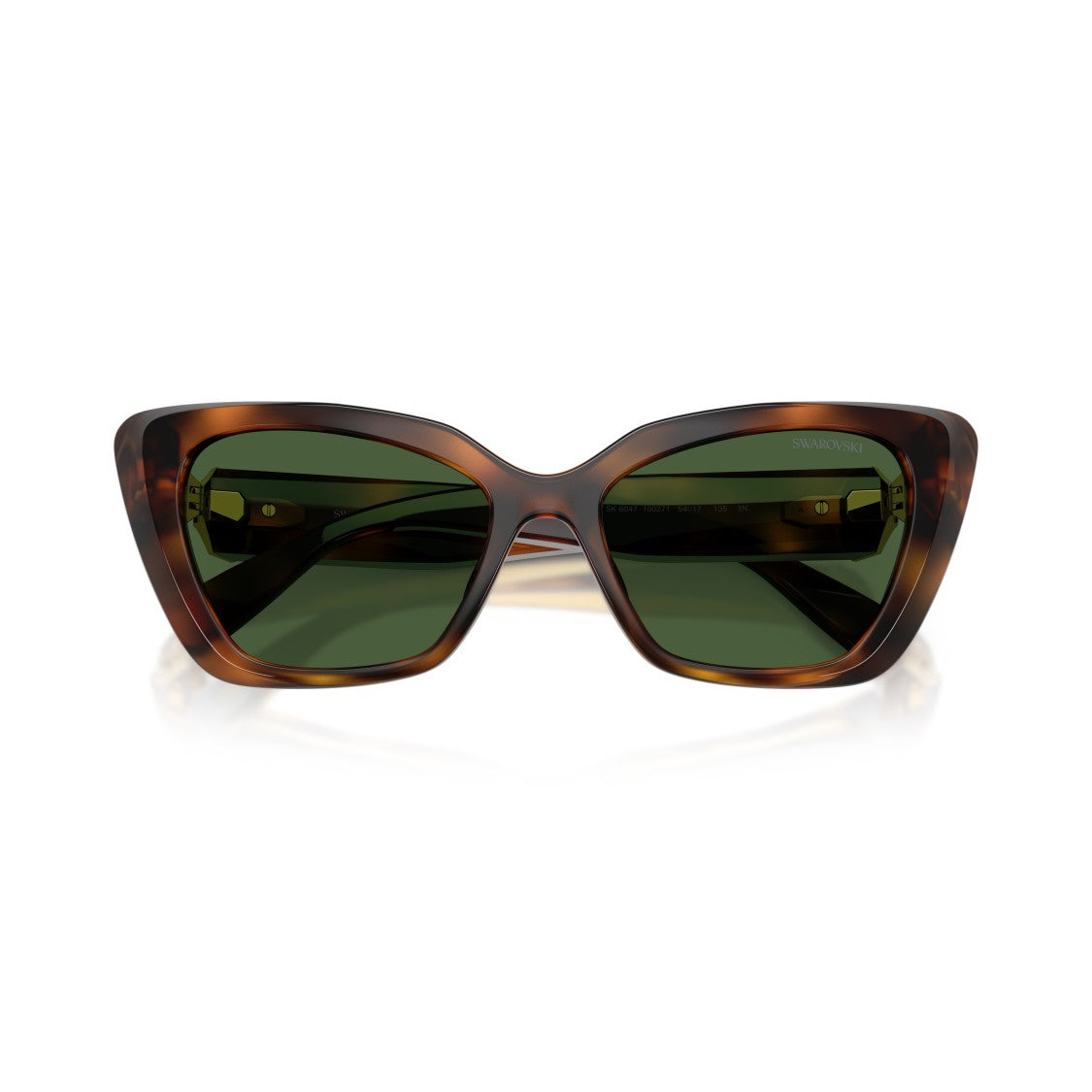 Swarovski 0Sk6047 Cat-Eye Sunglasses With Tortoiseshell Frame