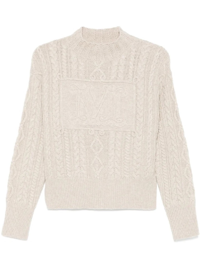 Max Mara Miranda Cable Knit Sweater