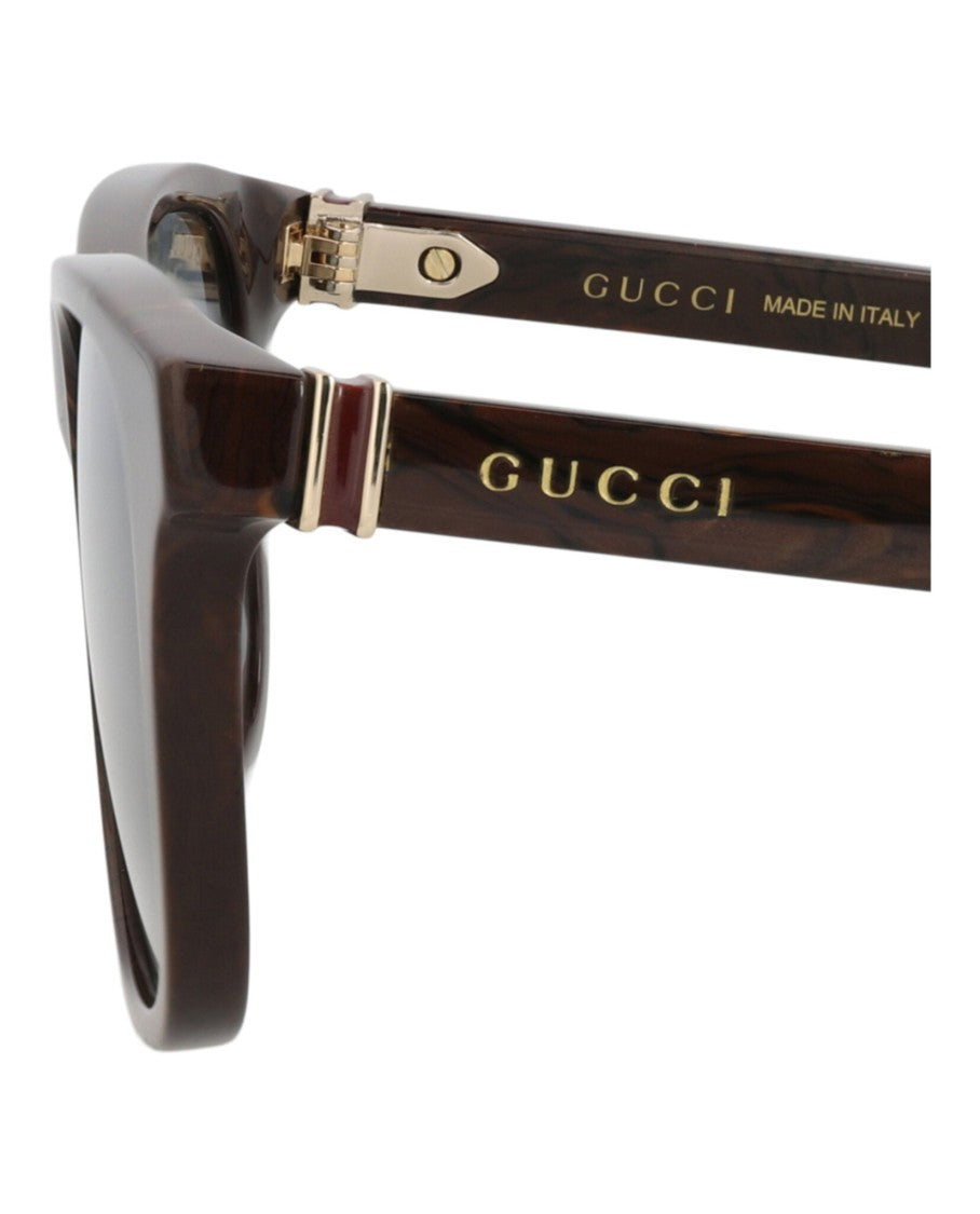 Gucci Square-Frame Recycled Acetate Sunglasses