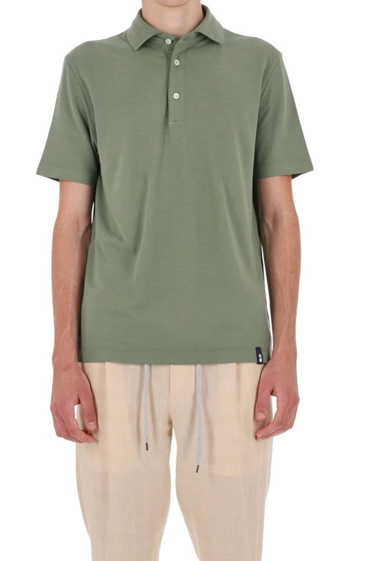 Drumohr Ice Cotton Polo Shirt