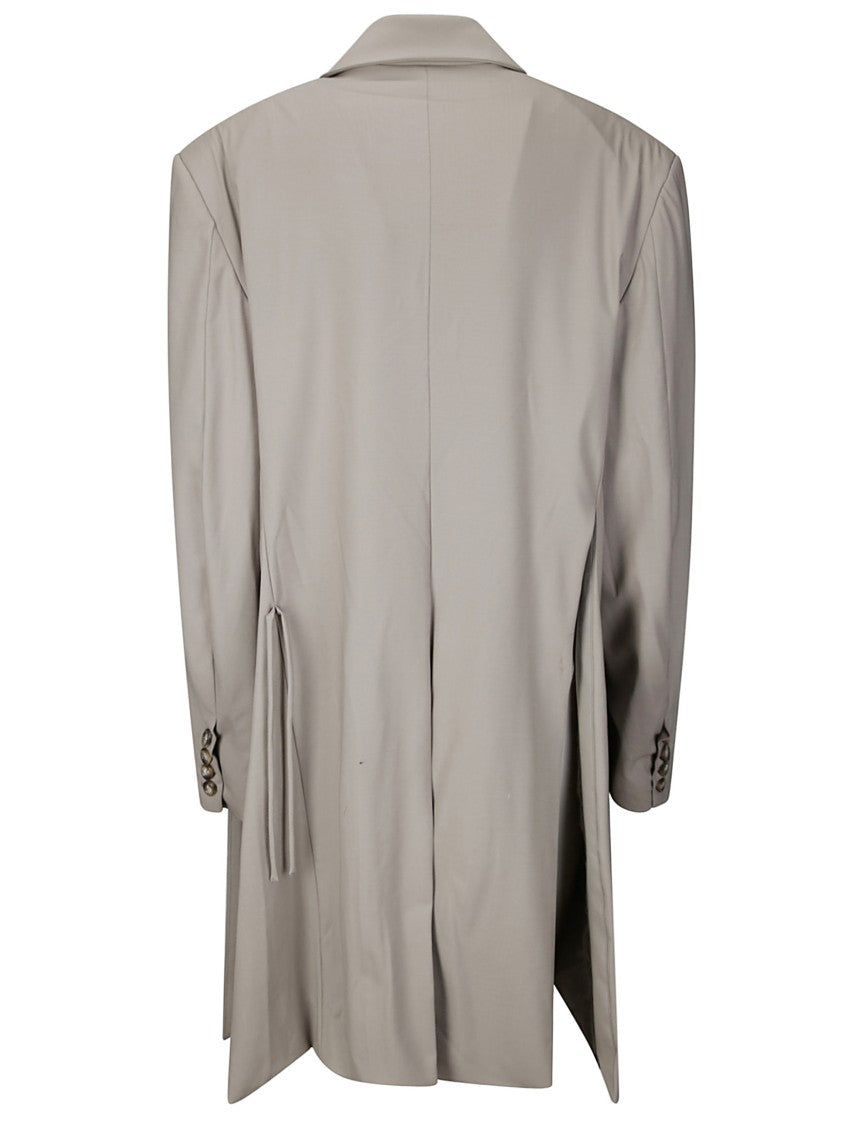 Act N.1 Deconstructed Corset Wool Blazer With Tailored Fit And Unique Detailing