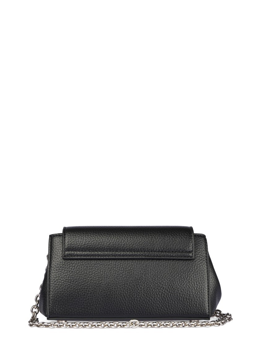 Vivienne Westwood Structured Small Handbag With Metallic Orb Emblem