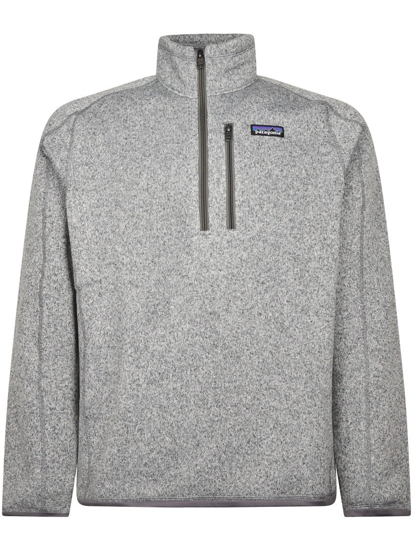 Patagonia Quarter-Zip Knit Sweater With Textured Fabric And Pocket