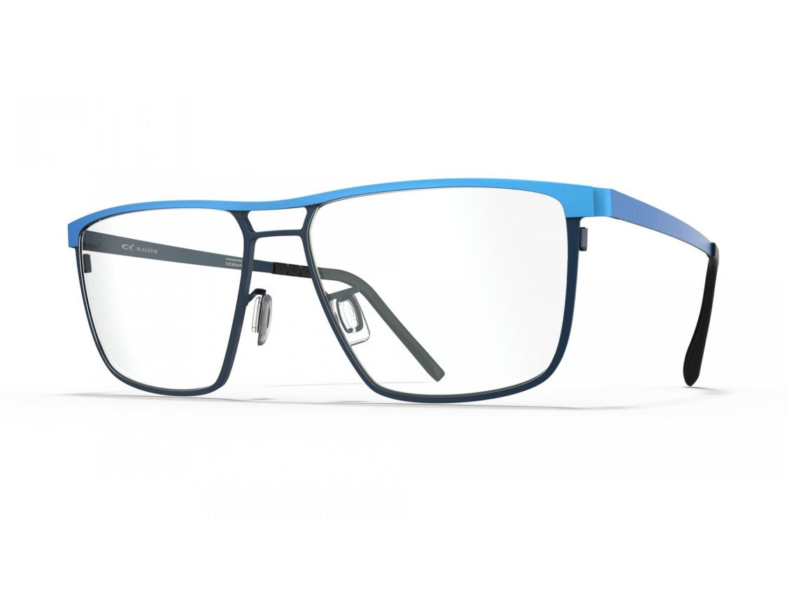 Blackfin Blue Oceancrest Rectangular Glasses