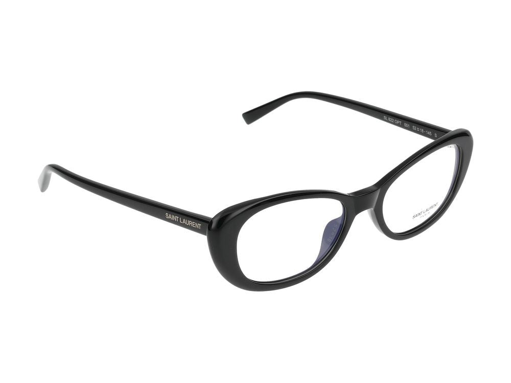 Saint Laurent Eyeglasses Saint Laurent Sl 822 Opt 001 Black Black Transpare 52/18/145