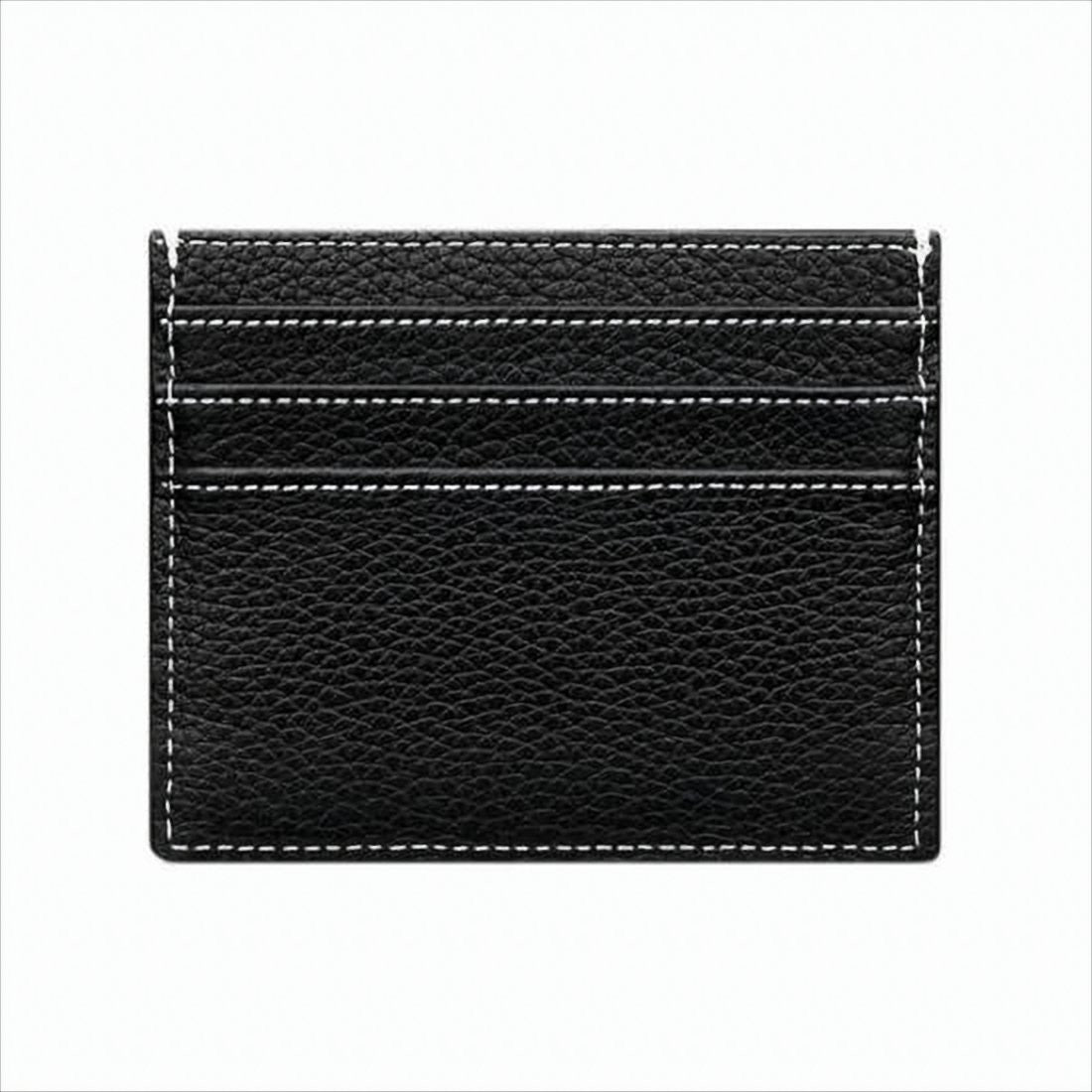Dior Textured Calf Leather Cardholder