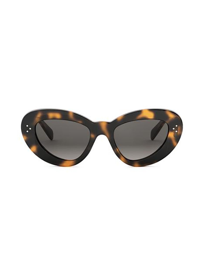 Celine Tortoiseshell Cl40320u Cat-Eye Metallic Sunglasses