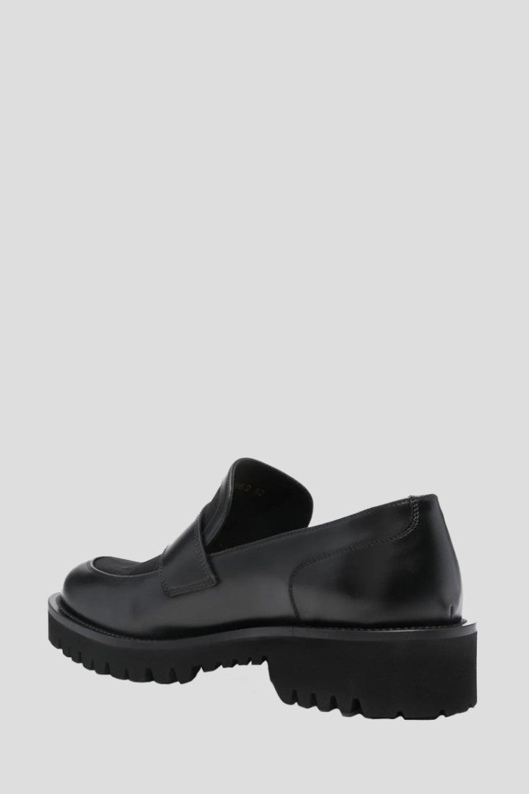 Valentino Toile Iconographe Leather Loafers