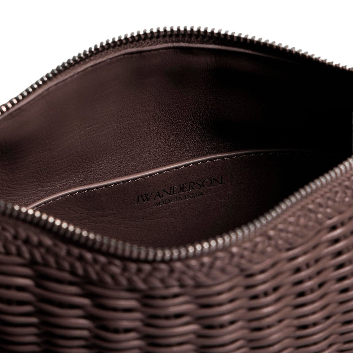 J. W. Anderson Structured Woven Leather Bag With Adjustable Strap