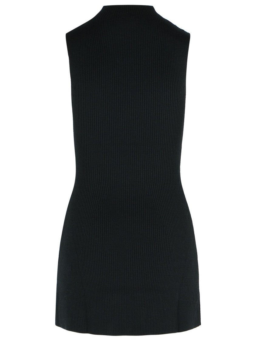 Diesel 'Oloni' Short Black Wool Dress