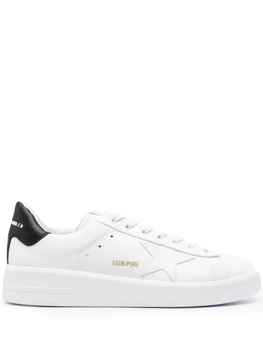 Golden Goose Pure Star Sneakers With Iconic Logo Patch