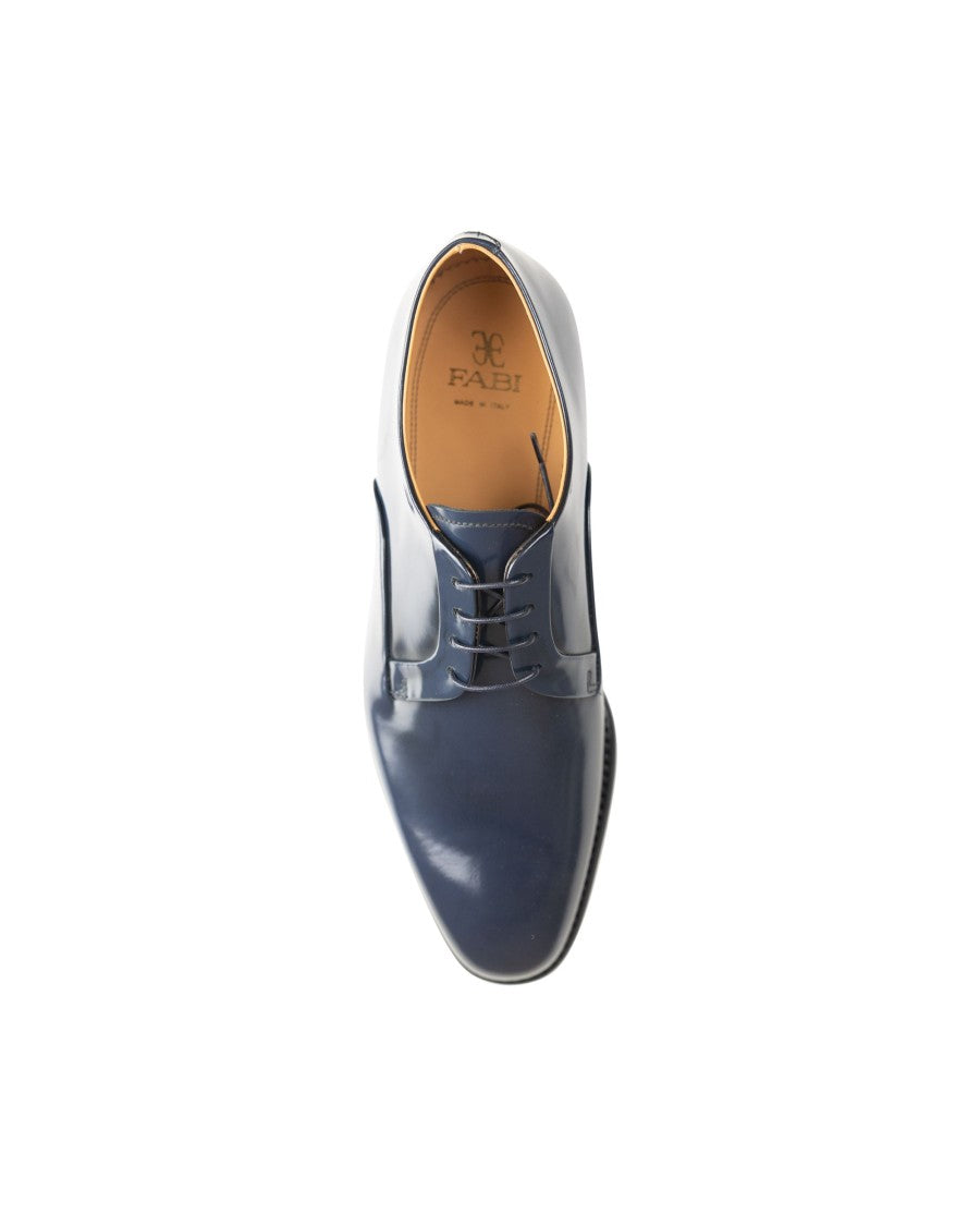 Fabi City Smooth Oxford Shoes - Blue