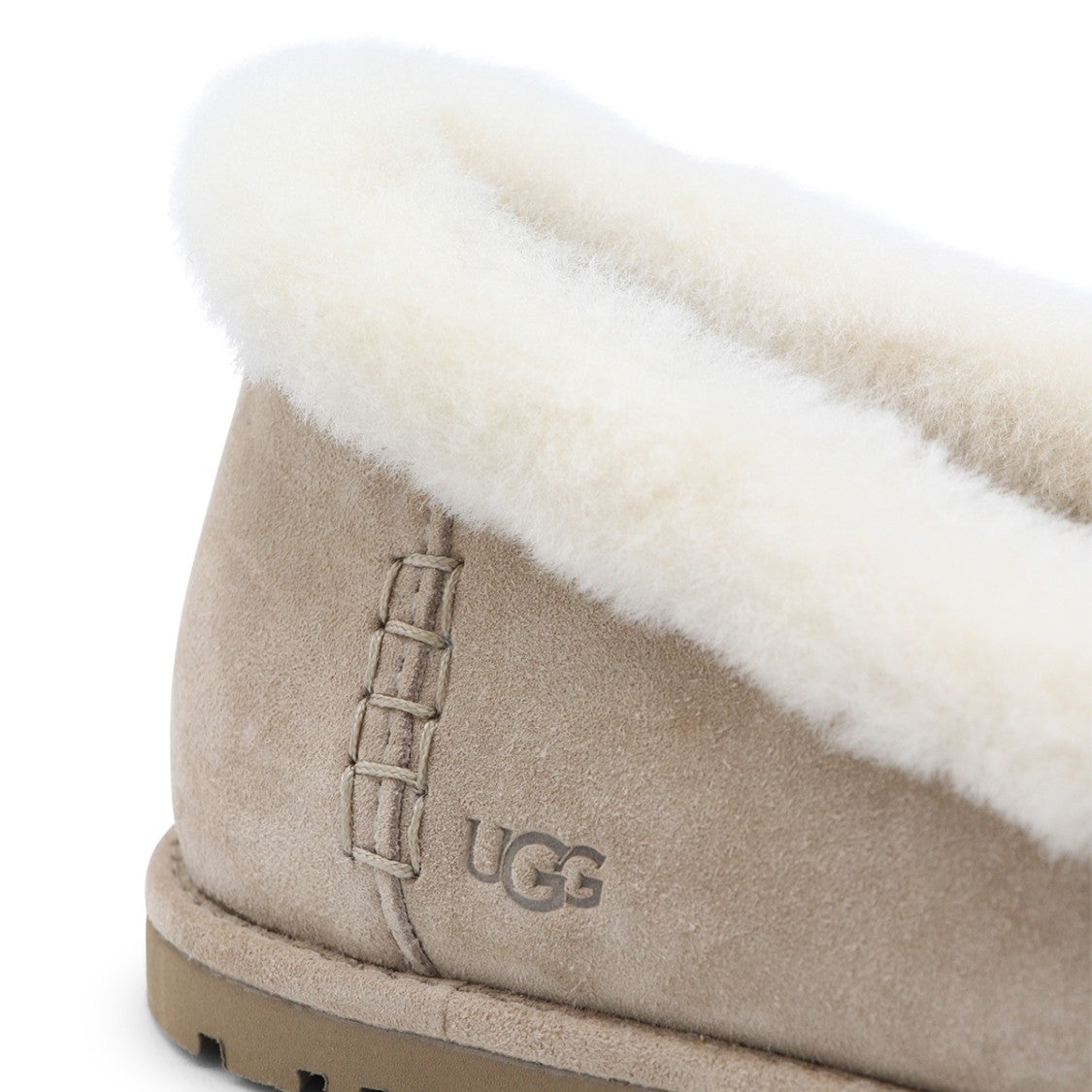 Ugg Beige Suede Flats