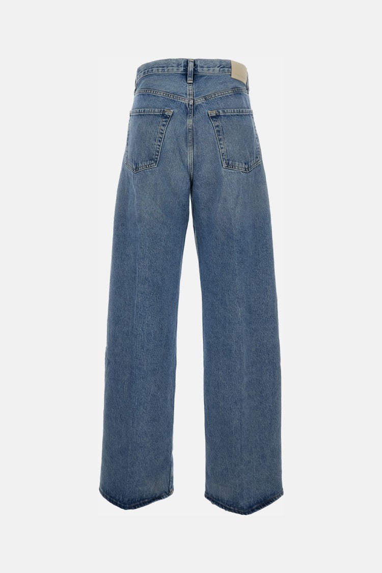 Citizens Of Humanity Organic Cotton Baggy Jeans With High Waist And Five Pockets