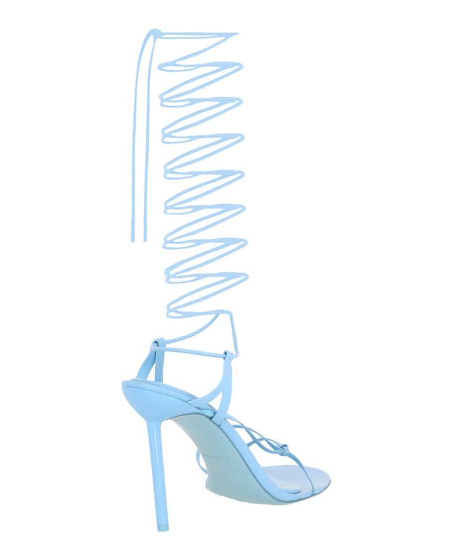 Ferragamo Azha X5 Wrap Tie Heels