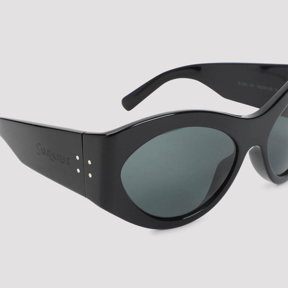 Saint Laurent Black Acetate Sunglasses