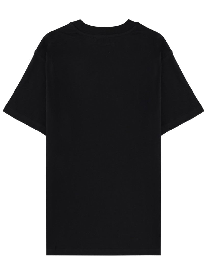 Moschino White Milano Printed Crewneck T-Shirt