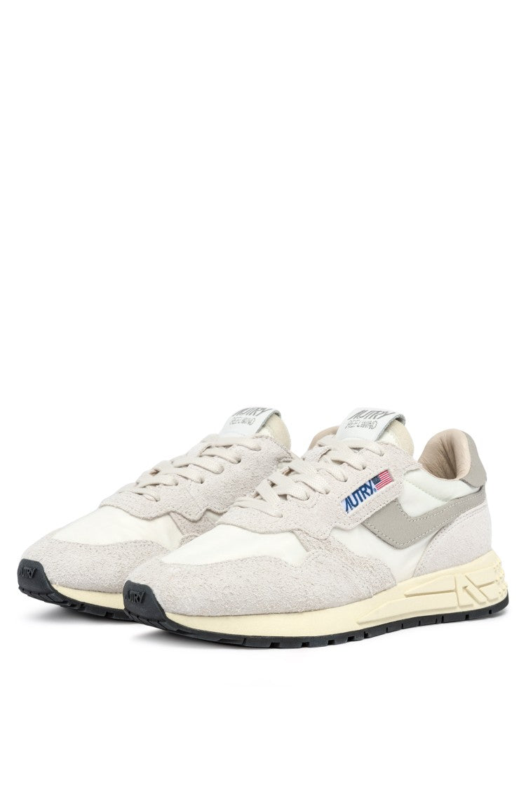 Autry Natural Reelwind Nylon Suede Sneakers