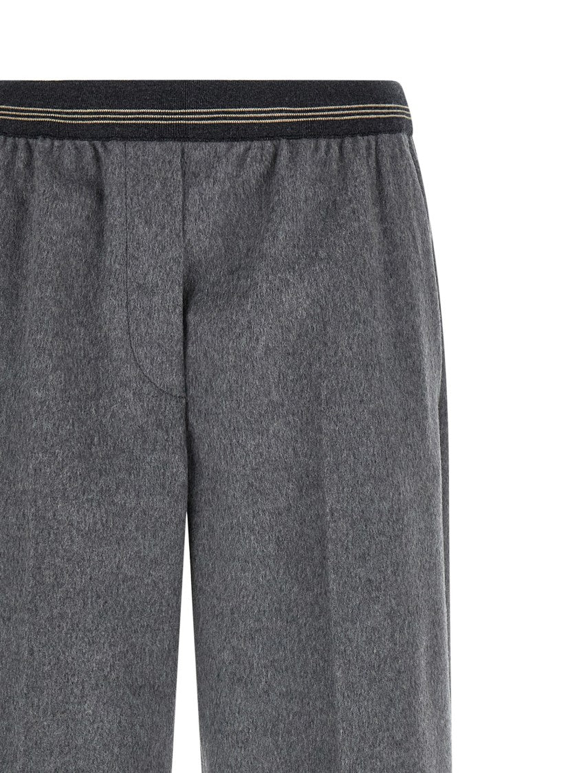 Miu Miu Velour Wool Pants
