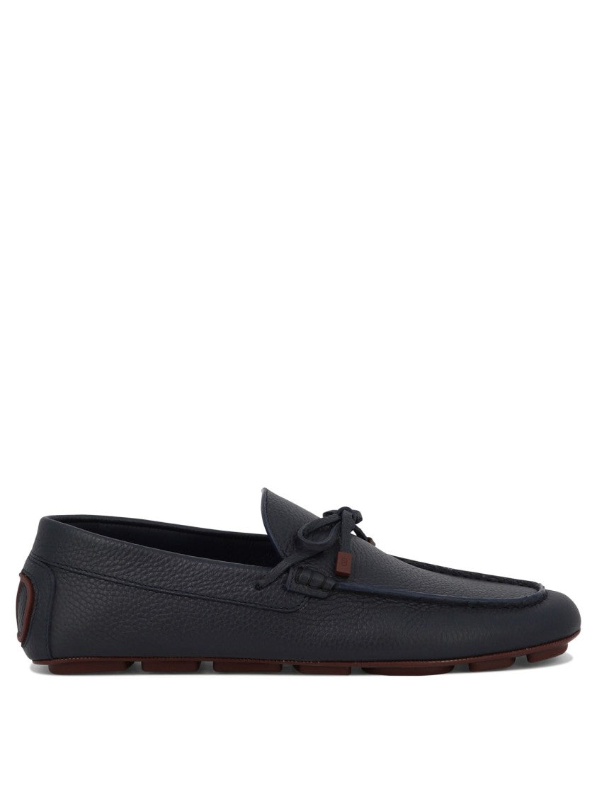 Valentino Garavani Classic Black Leather Loafers