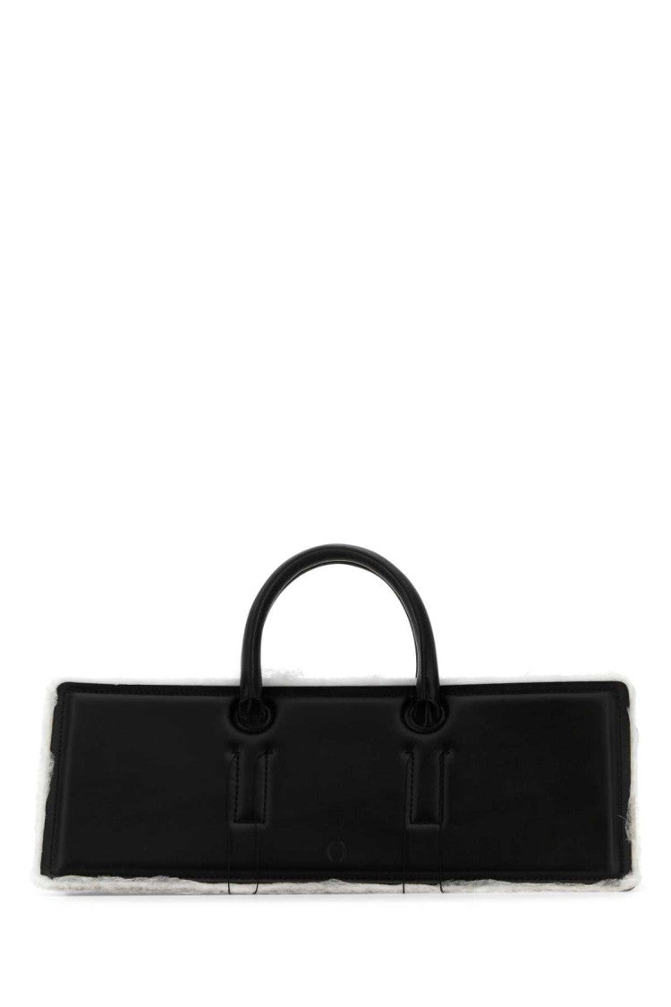 Dentro Black Leather Otto Handbag