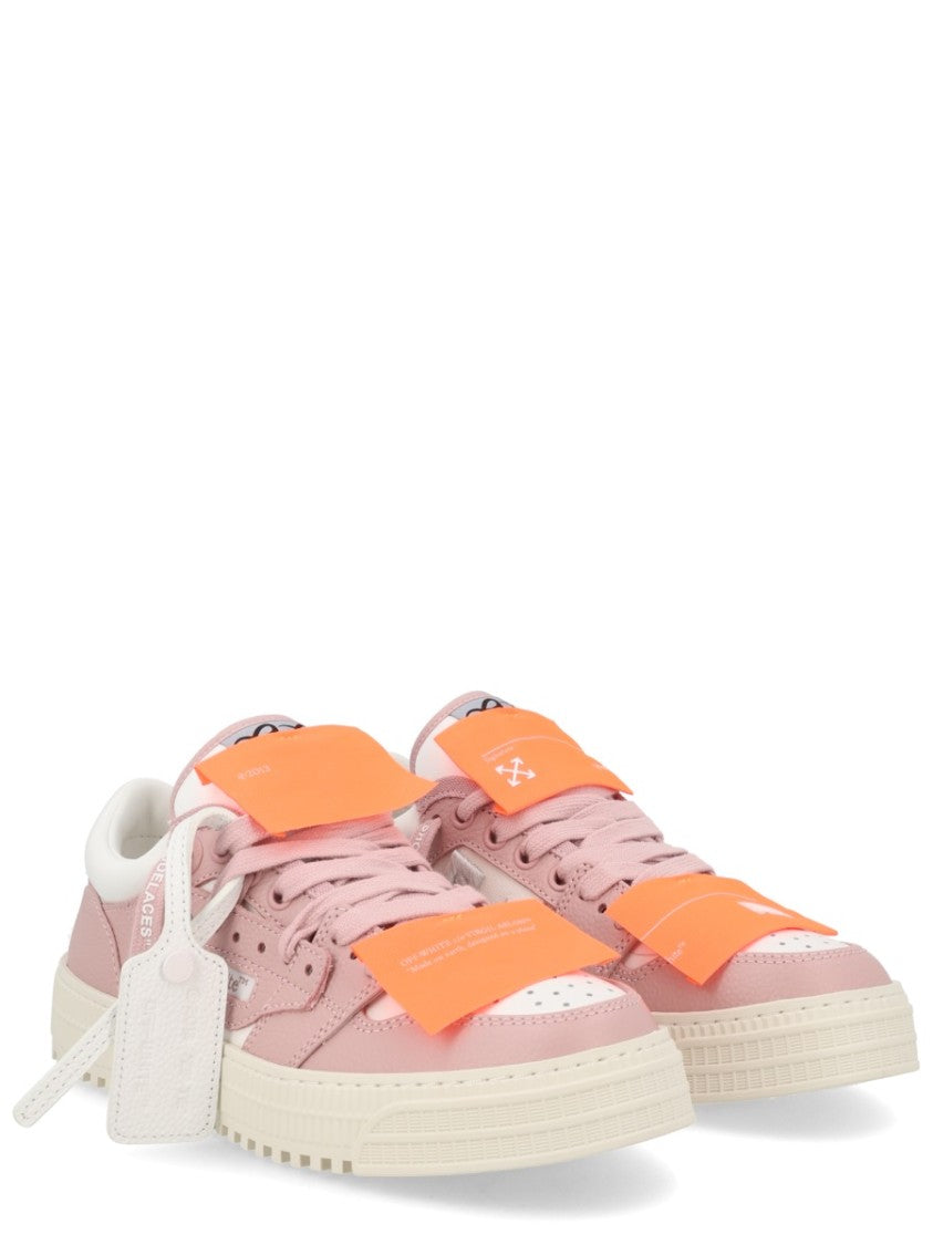 Off-White Pink Low Top 3.0 Court Sneakers