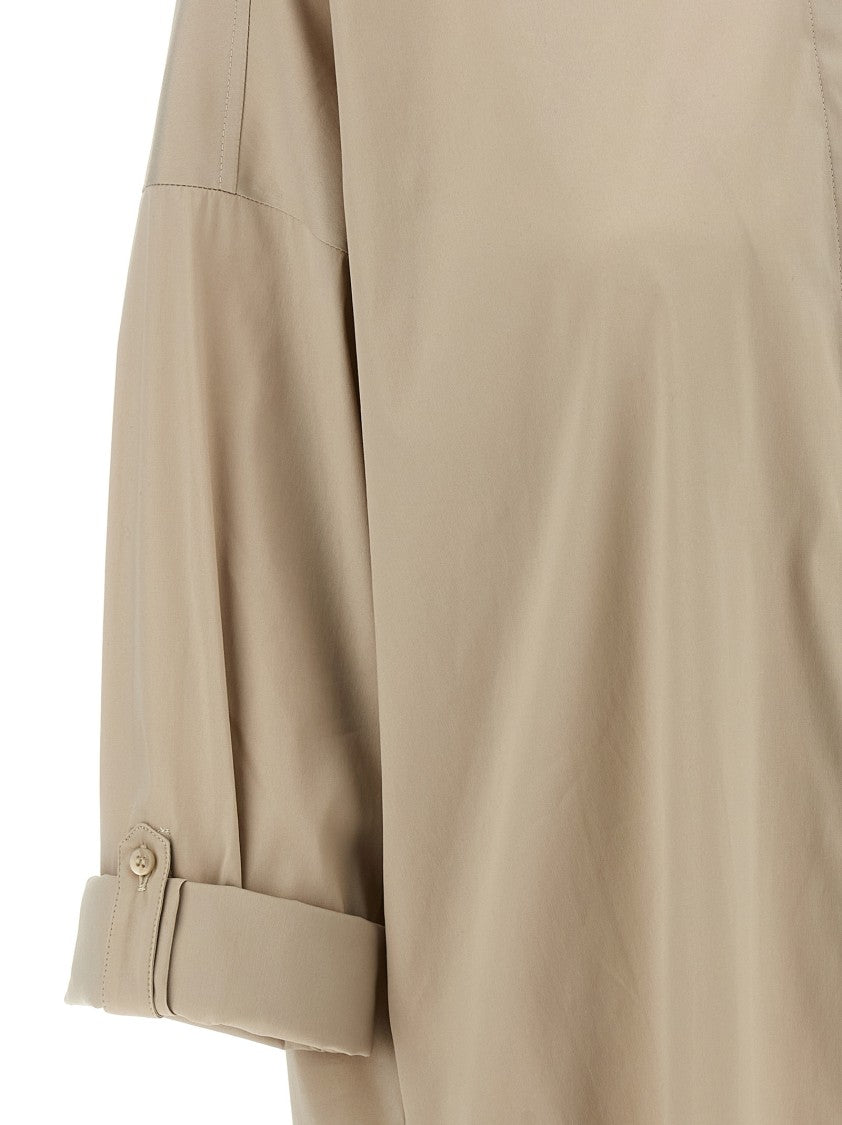 Brunello Cucinelli Relaxed-Fit Stretch Cotton Poplin Shirt