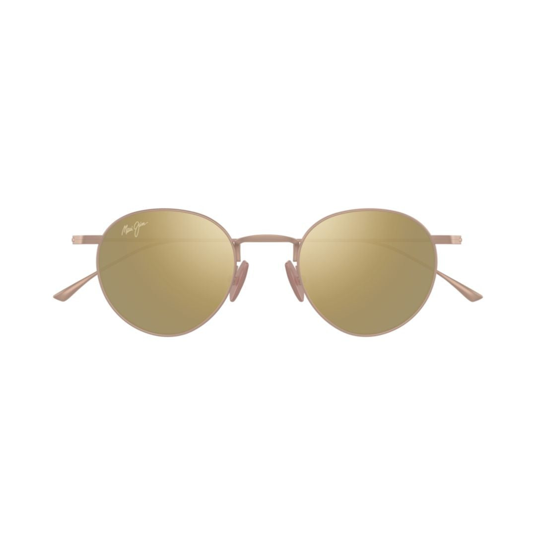 Maui Jim Kaapeha Round Reflective Lens Sunglasses