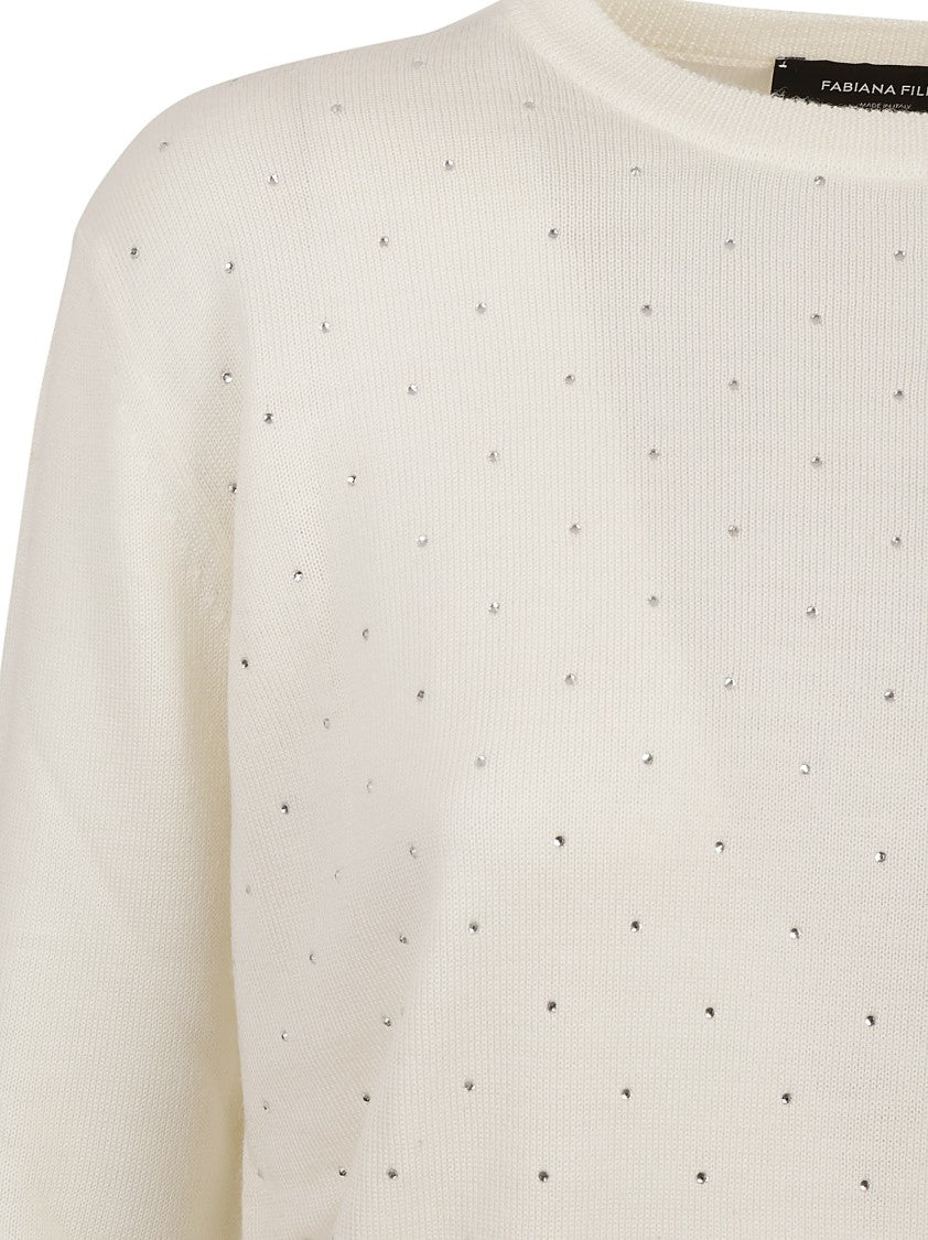 Fabiana Filippi Relaxed-Fit Wool Blend Sweater