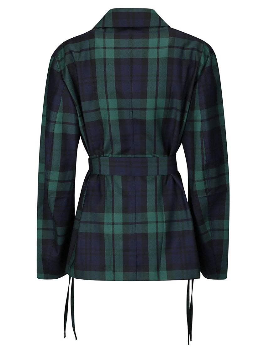 Setchu Double-Breasted Wool Jacket