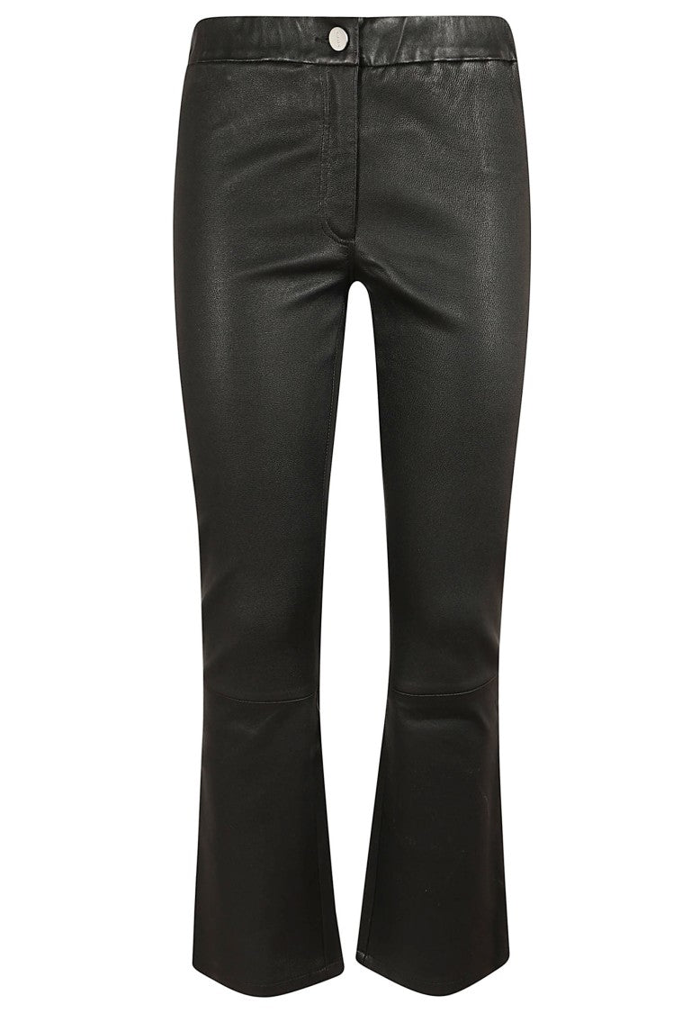 Arma Fitted Stretch Plongé Leather Trousers