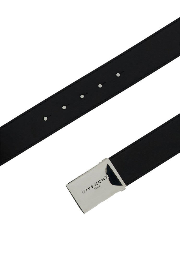 Givenchy Label Leather Belt