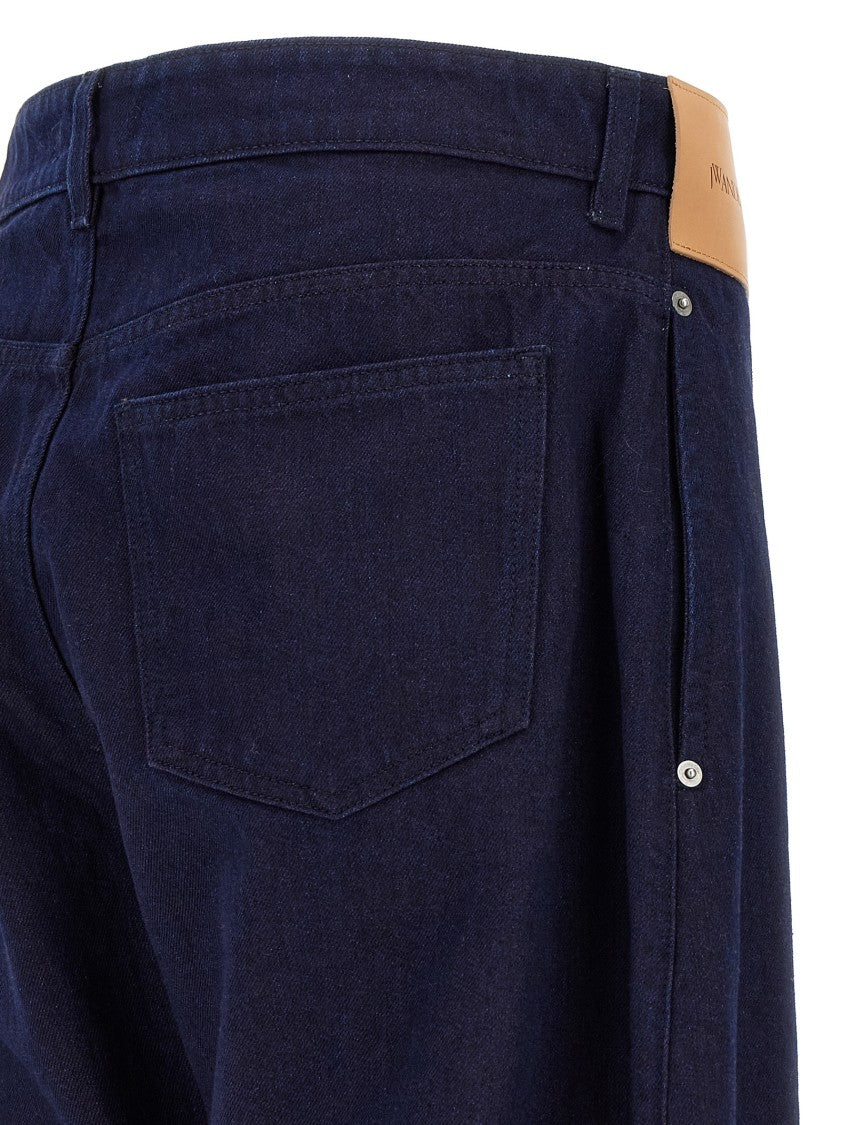 J. W. Anderson Turn Up Twisted Workwear' Jeans