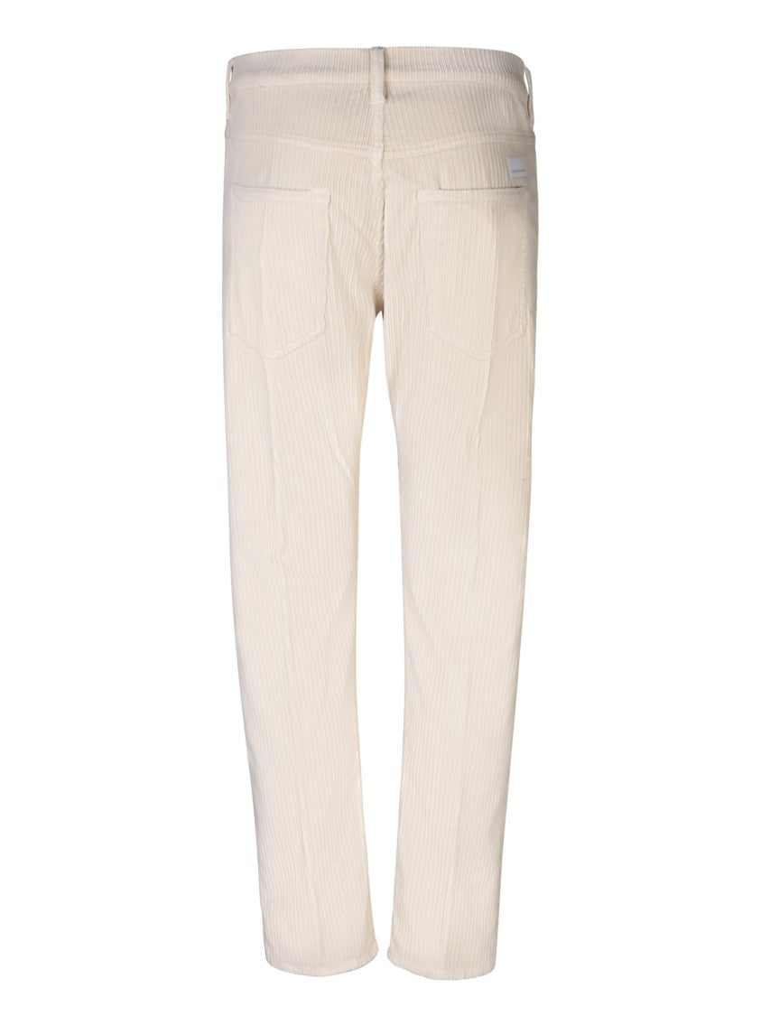 Nine In The Morning Modern Fit Five-Pocket White Jeans