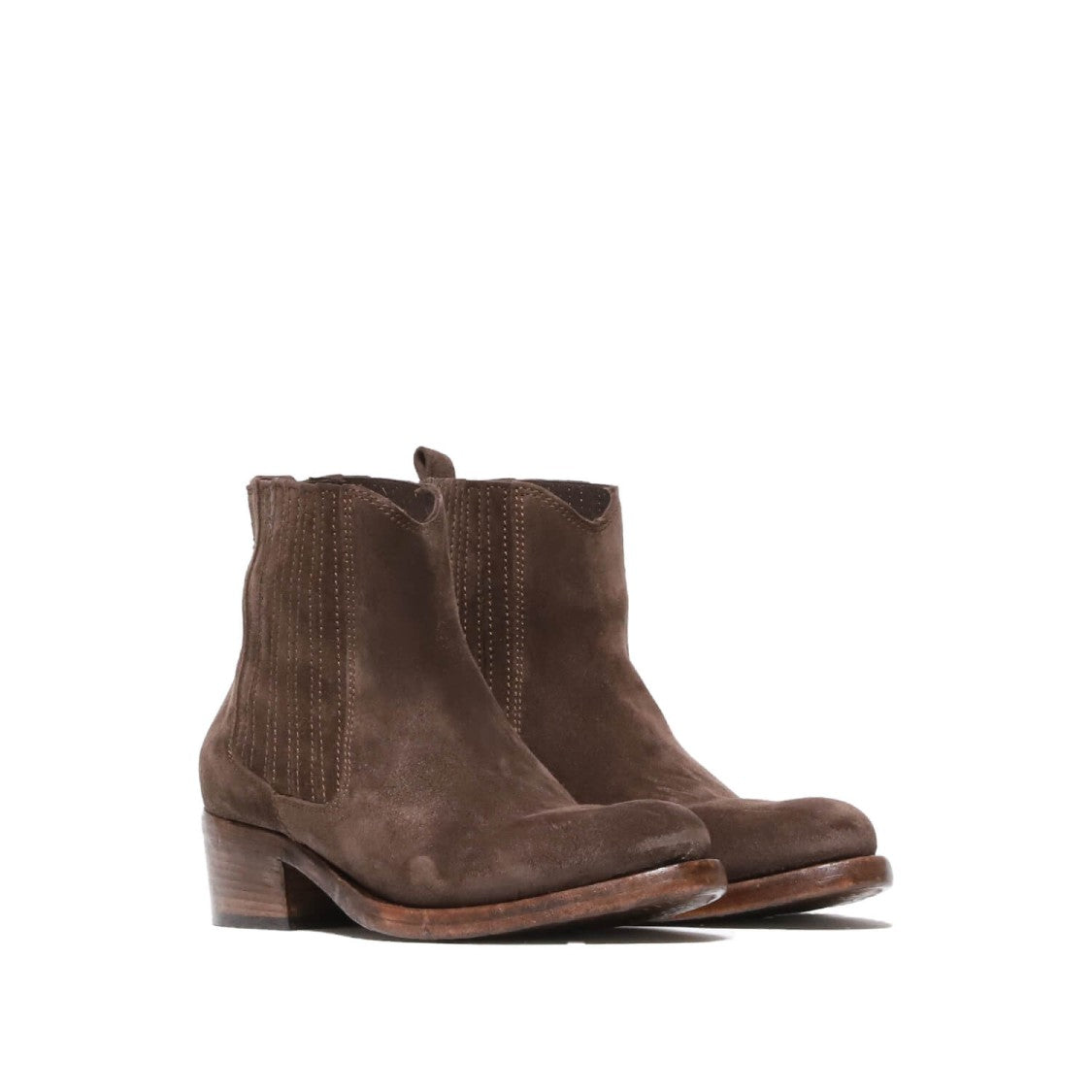 Hundred 100 Brown Ankle Boots