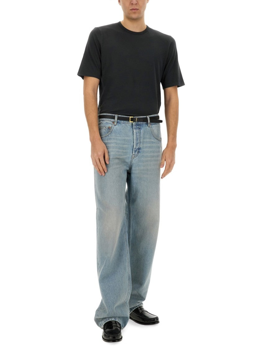 Saint Laurent Regular Fit Short-Sleeve T-Shirt