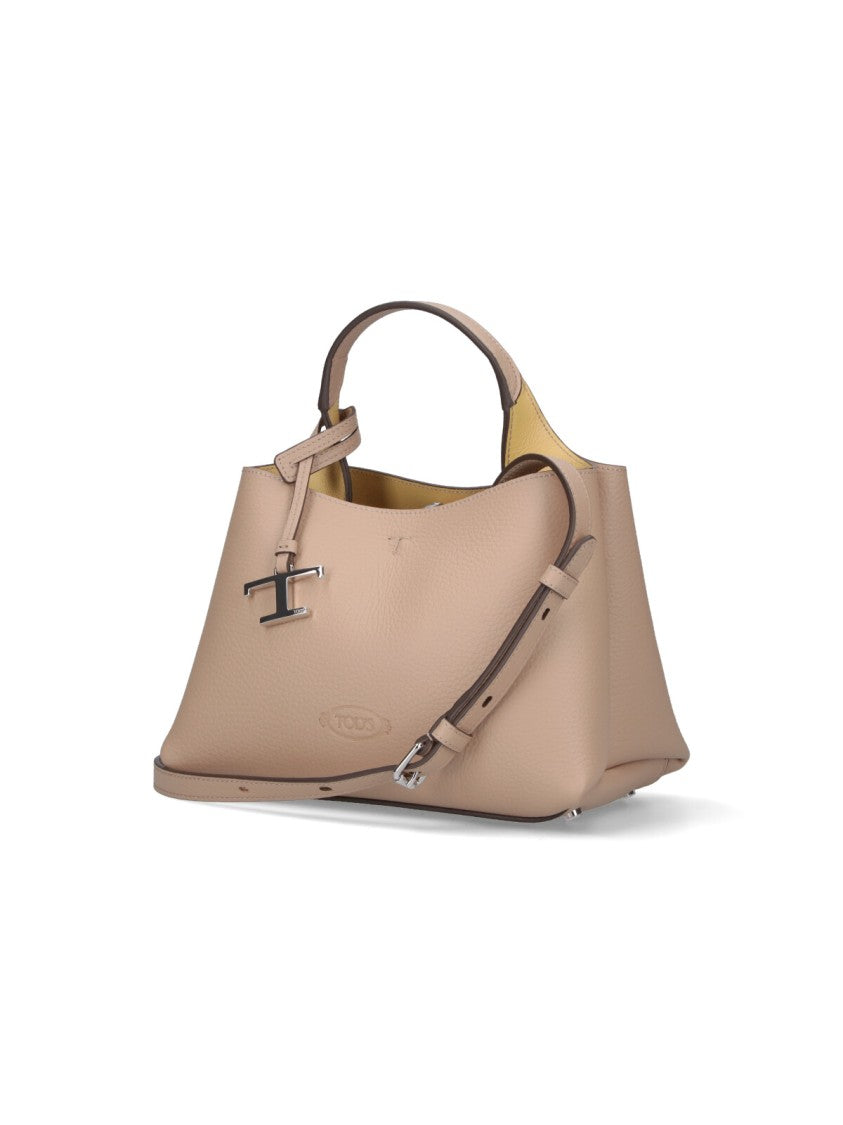 Tod's "T-Timeless" Mini Bag – Beige