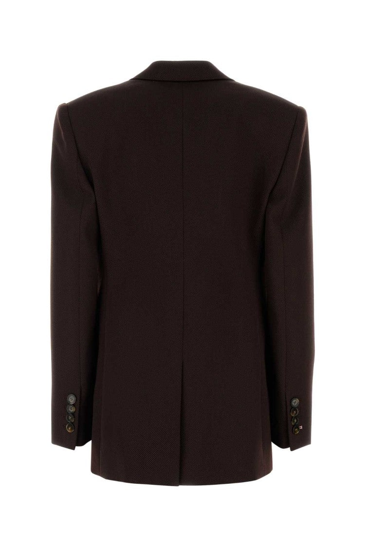 Stella Mccartney Brown Wool Blazer