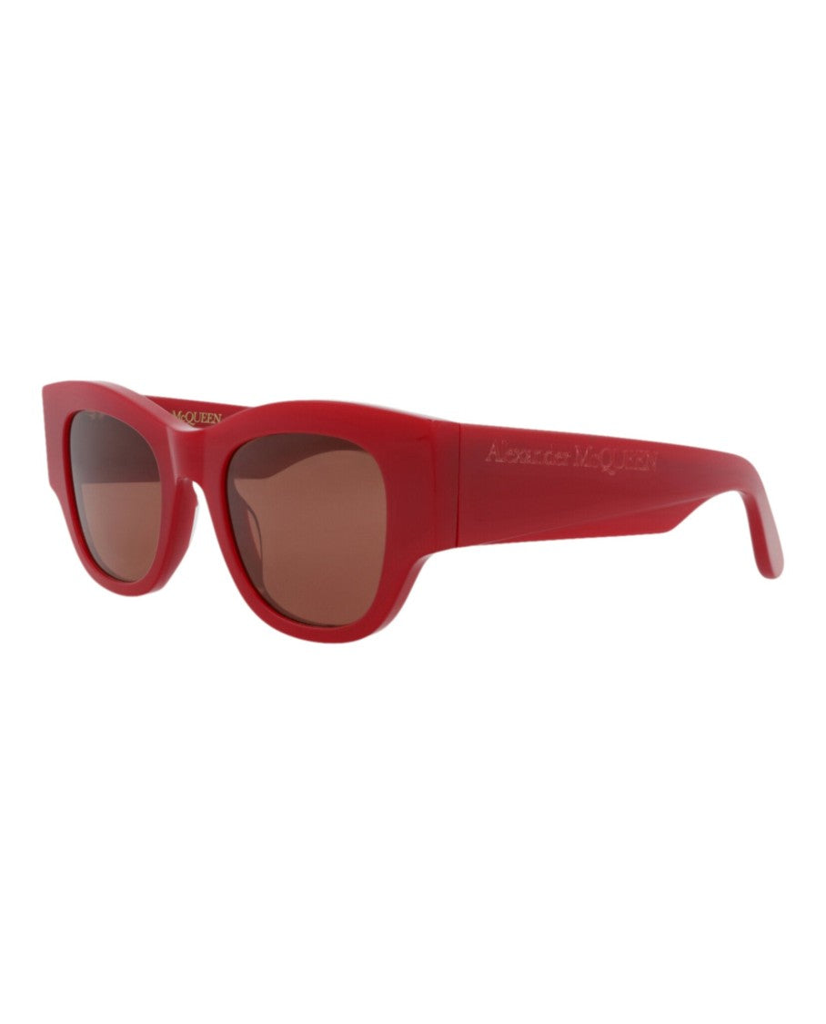 Alexander Mcqueen Square-Frame Recycled Acetate Sunglasses