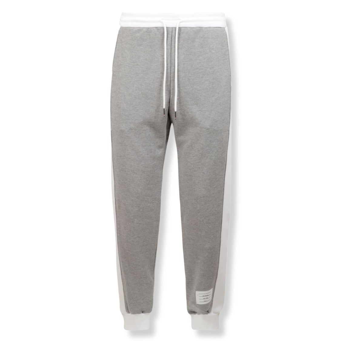 Thom Browne Contrast-Panel 4-Bar Joggers