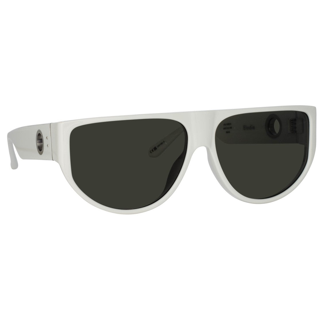 Linda Farrow Elodie Flat Top Sunglasses In