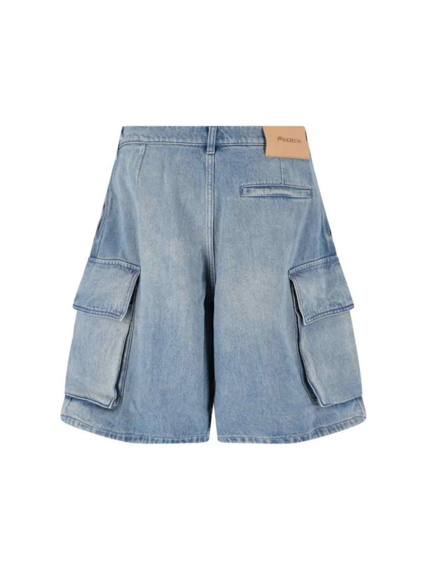 J. W. Anderson Cargo Bermuda Shorts – Light Blue
