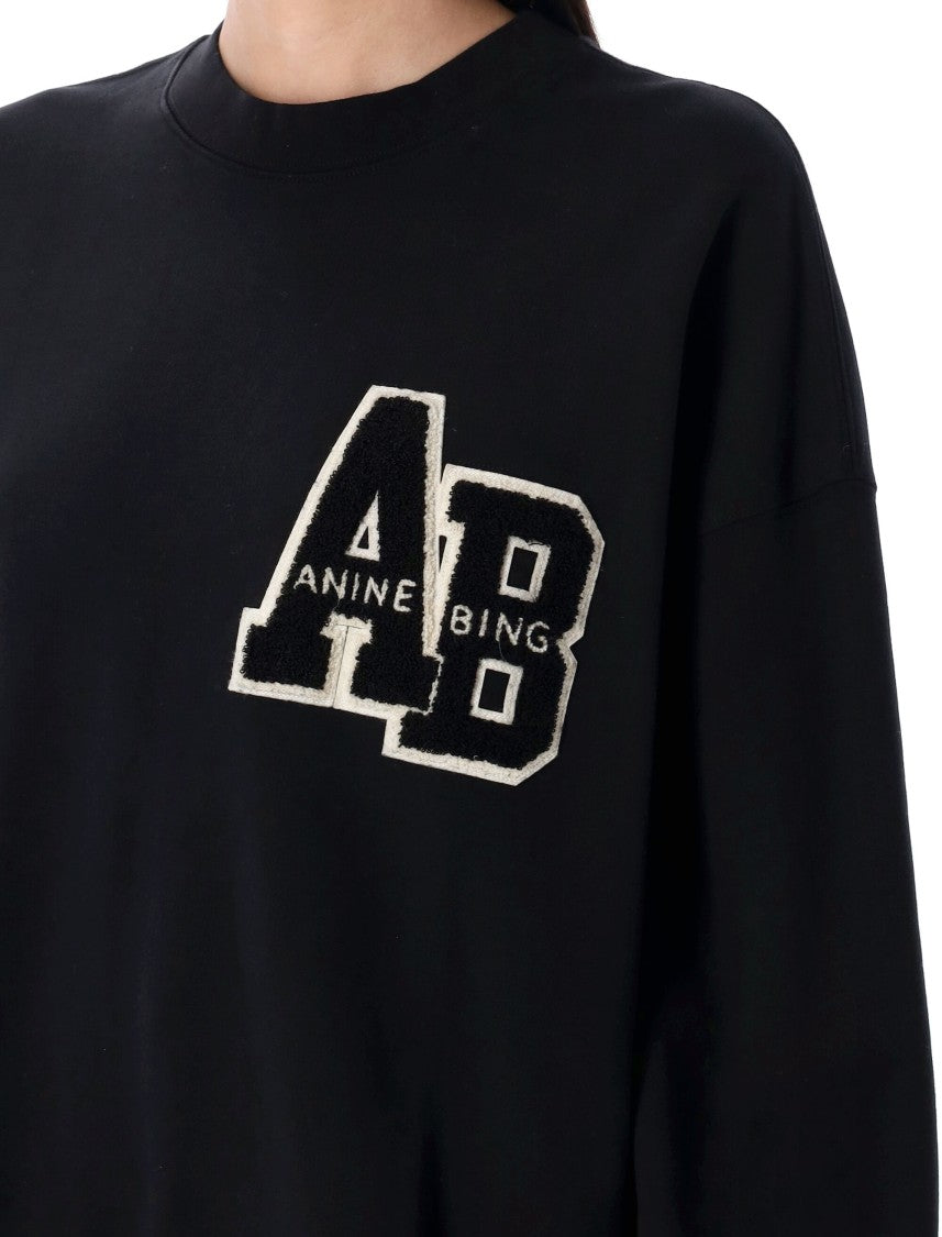 Anine Bing Miles Fleece Over Sweatshirt