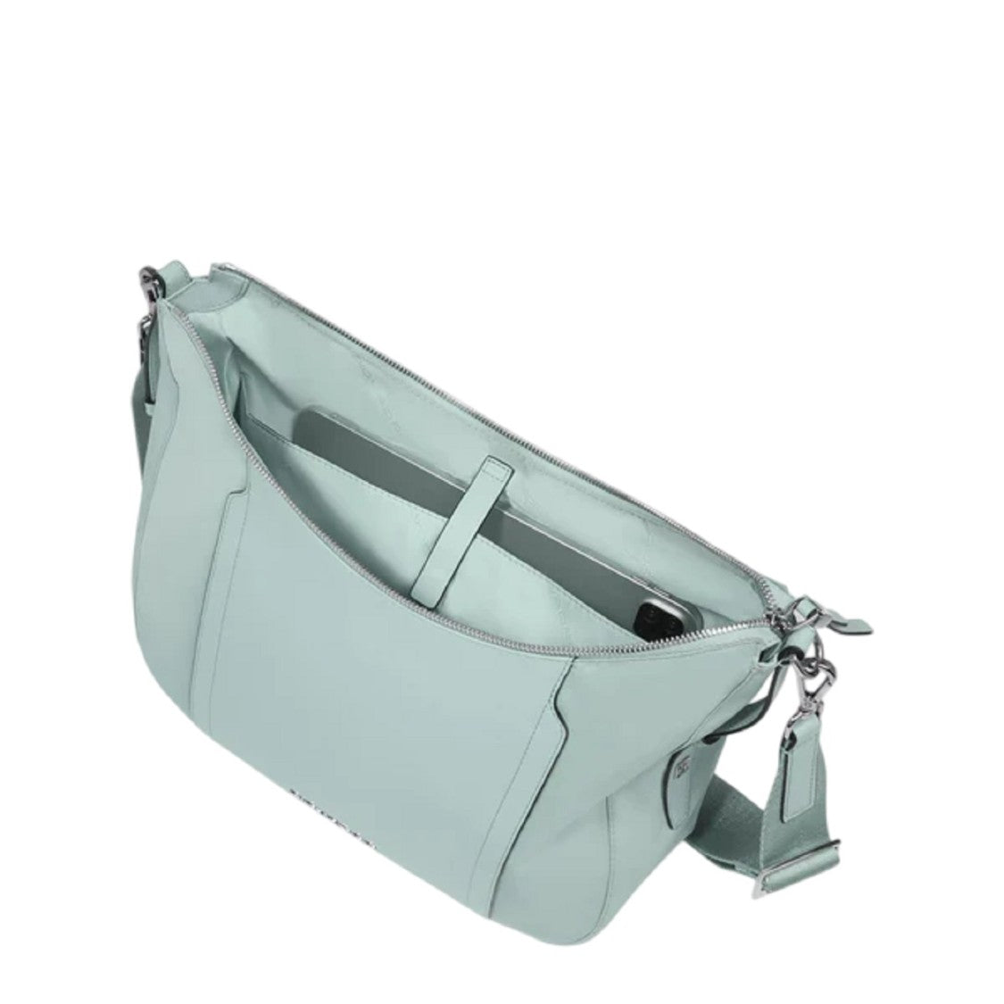 Piquadro Curved Silhouette Shoulder Bag With Tablet Holder