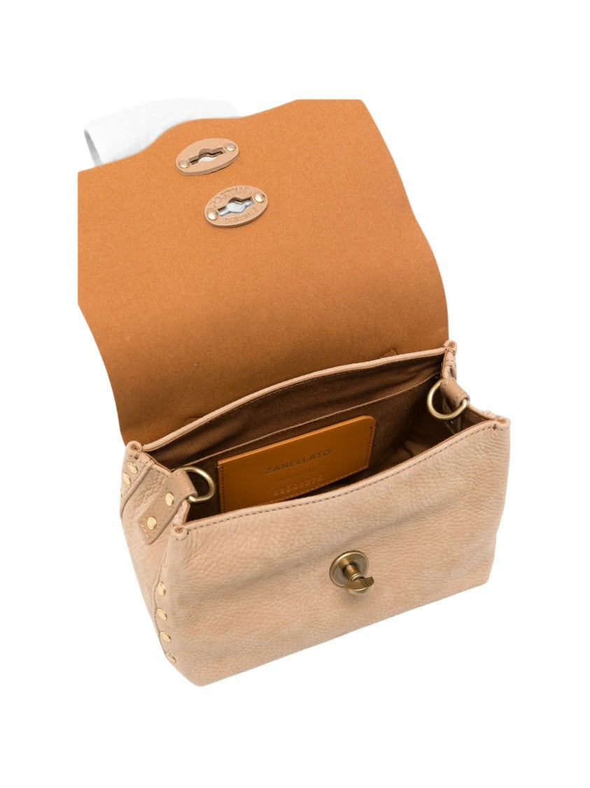 Zanellato Postina Jones Structured Nubuck Leather Handbag