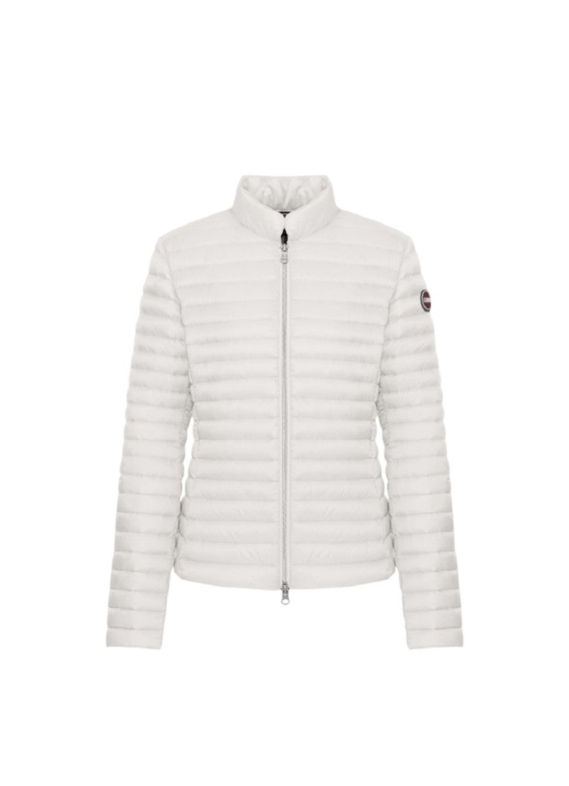 Colmar Originals Quilted High Collar White Jacket