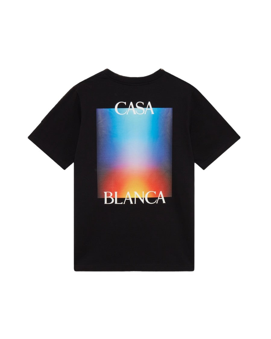 Casablanca Relaxed Fit Black T-Shirt