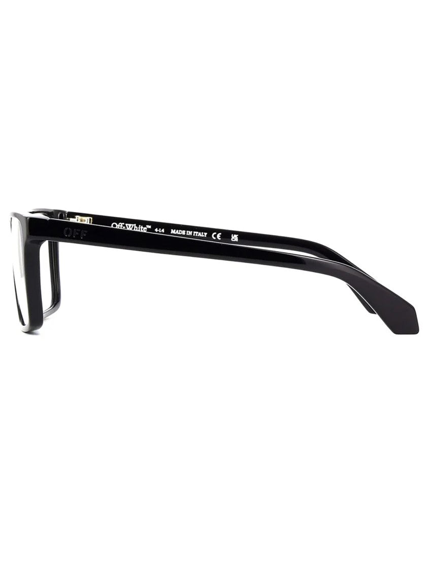Off-White Rectangular Black Acetate Optical Frames