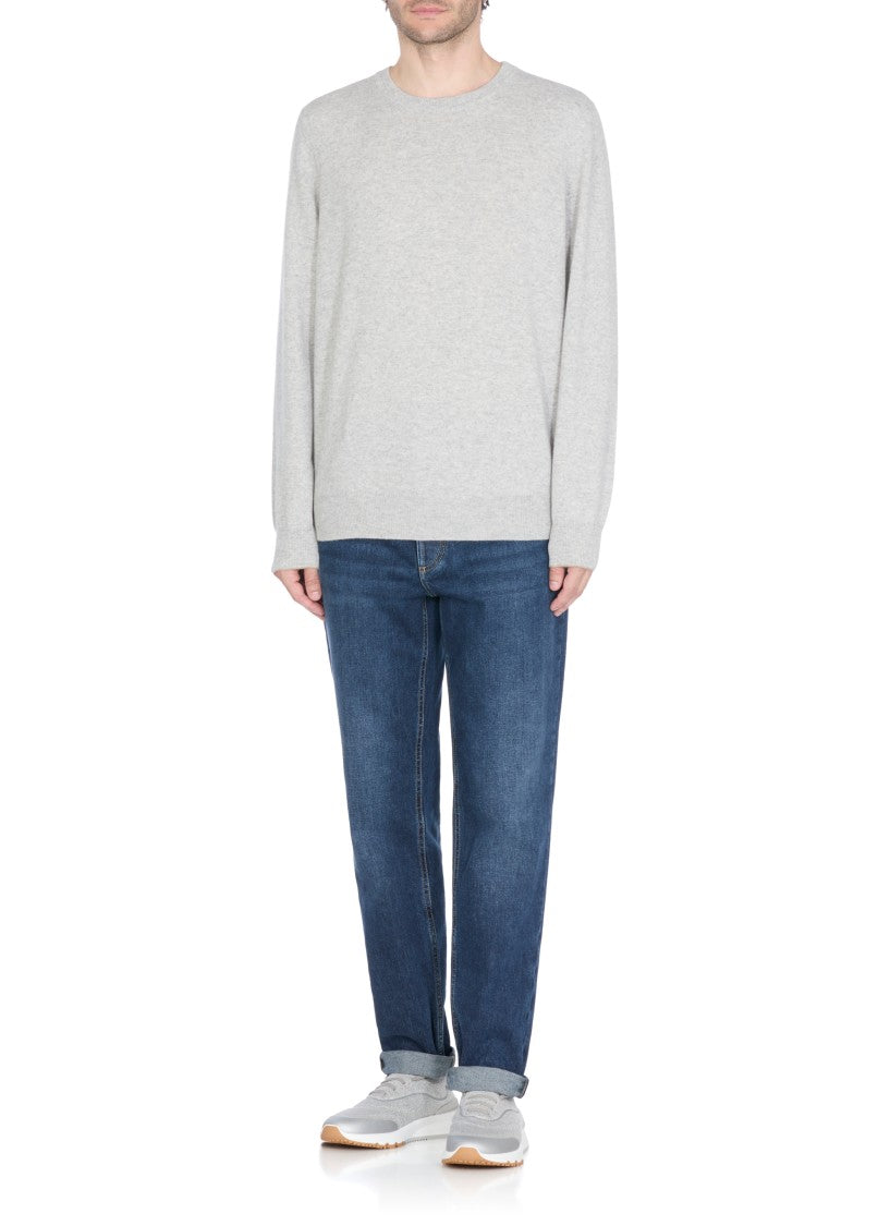 Brunello Cucinelli Crew Neck Cashmere Sweater